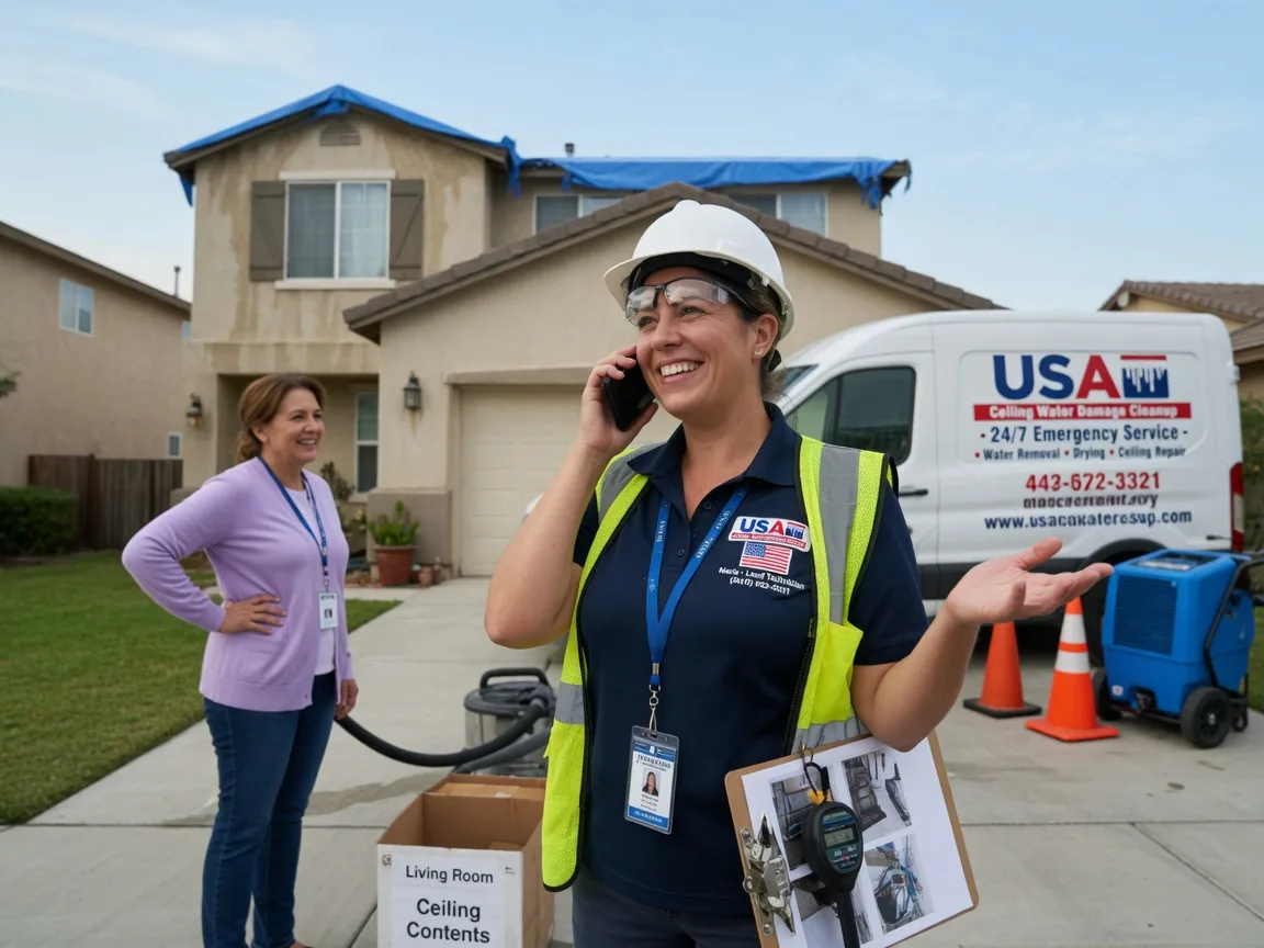 Ceiling Water Damage Restoration West Union, IL FAQs